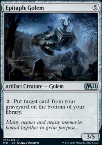 Epitaph Golem - 