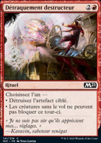 Dtraquement destructeur - 