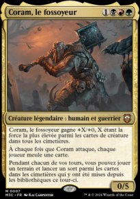 Coram, le fossoyeur - Modern Horizons III Commander Decks