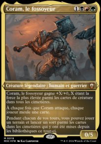 Coram, le fossoyeur - Modern Horizons III Commander Decks