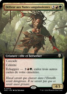 Dfieur aux Nattes sanguinolentes - Modern Horizons III Commander Decks