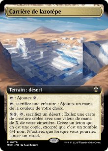 Carrire de lazotpe - Modern Horizons III Commander Decks