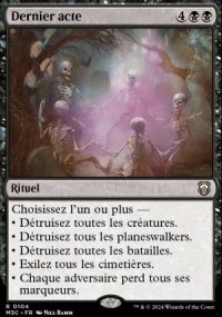 Dernier acte - Modern Horizons III Commander Decks