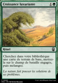 Croissance luxuriante - Modern Horizons III Commander Decks