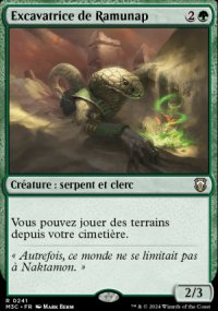 Excavatrice de Ramunap - Modern Horizons III Commander Decks