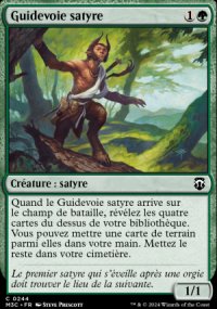 Guidevoie satyre - Modern Horizons III Commander Decks