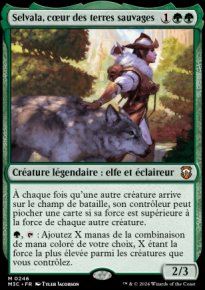 Selvala, cur des terres sauvages - Modern Horizons III Commander Decks