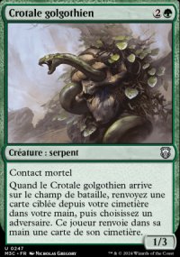 Crotale golgothien - Modern Horizons III Commander Decks