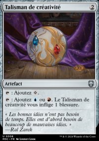 Talisman de crativit - Modern Horizons III Commander Decks