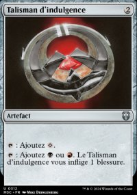 Talisman d'indulgence - Modern Horizons III Commander Decks