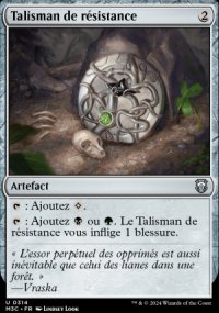 Talisman de rsistance - Modern Horizons III Commander Decks