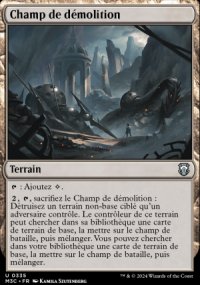 Champ de dmolition - Modern Horizons III Commander Decks