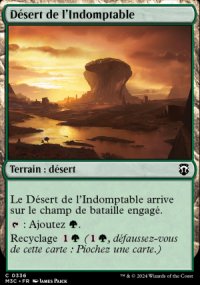 Dsert de l'Indomptable - Modern Horizons III Commander Decks