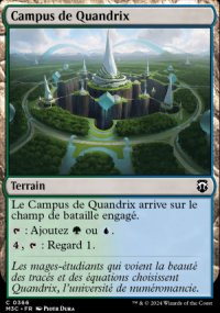 Campus de Quandrix - Modern Horizons III Commander Decks