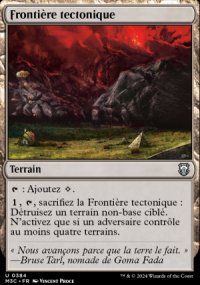 Frontire tectonique - Modern Horizons III Commander Decks