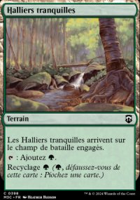 Halliers tranquilles - Modern Horizons III Commander Decks