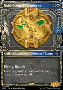 Gold-Forged Thopteryx - 