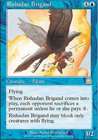 Brigand rishadan - Mercadian Masques