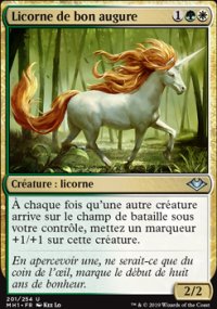 Licorne de bon augure - 