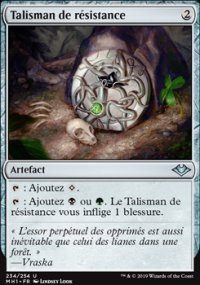 Talisman de rsistance - 