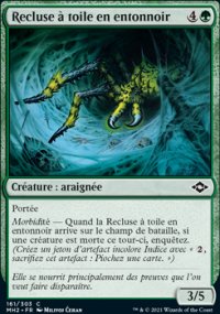 Recluse  toile en entonnoir - 