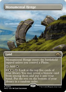 Monumental Henge - Modern Horizons III