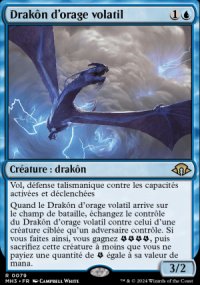 Drakn d'orage volatil - 