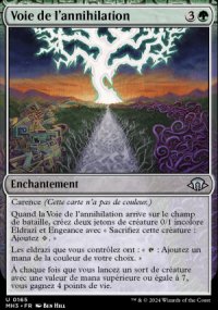 Voie de l'annihilation - 