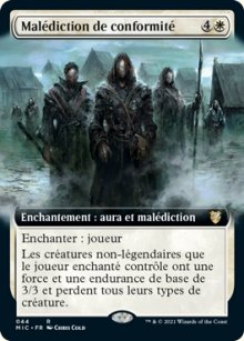 Maldiction de conformit - 