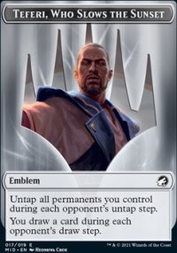 Emblem Teferi, Who Slows the Sunset - 