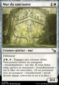 Mur du sanctuaire - 