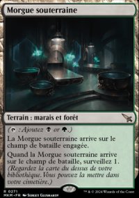 Morgue souterraine - 