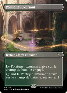 Portique luxuriant - 