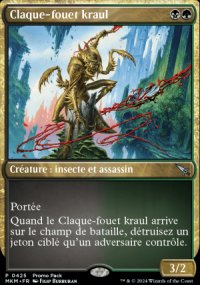 Claque-fouet kraul - 