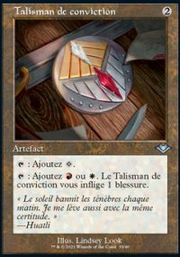 Talisman de conviction - 