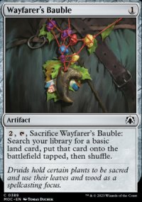 Wayfarer's Bauble - March of the Machine Commander Decks