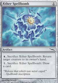 Bombe  sortilges d'ther - Mirrodin