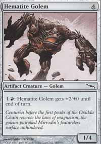 Golem d'hmatite - Mirrodin