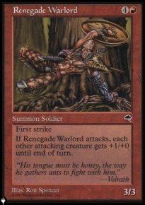 Renegade Warlord - Mystery Booster 2