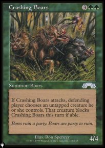 Crashing Boars - Mystery Booster 2