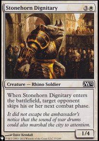 Stonehorn Dignitary - Mystery Booster 2