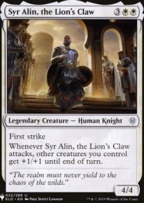 Syr Alin, the Lion's Claw - Mystery Booster 2