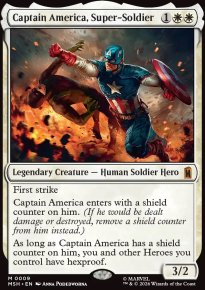 Captain America, Super-Soldier - Marvel Super Heroes