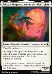 Oiseau Moqueur, agente de talent - Marvel Super Heroes