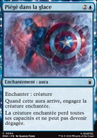 Pi�g� dans la glace - Marvel Super Heroes