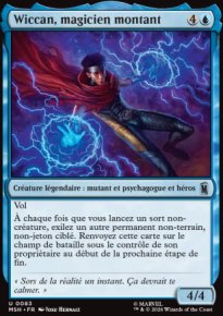 Wiccan, magicien montant - Marvel Super Heroes