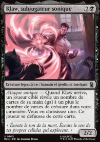 Klaw, subjugateur sonique - Marvel Super Heroes