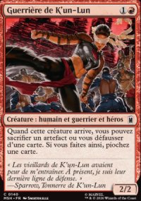 Guerri�re de K'un-Lun - Marvel Super Heroes