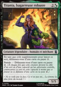 Titania, bagarreuse robuste - Marvel Super Heroes