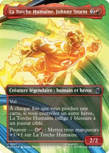 La Torche Humaine, Johnny Storm - Marvel Super Heroes